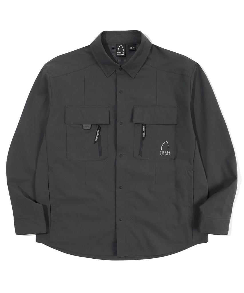 SIERRA DESIGNS Lamont Backpackers Shirt V2 Charcoal