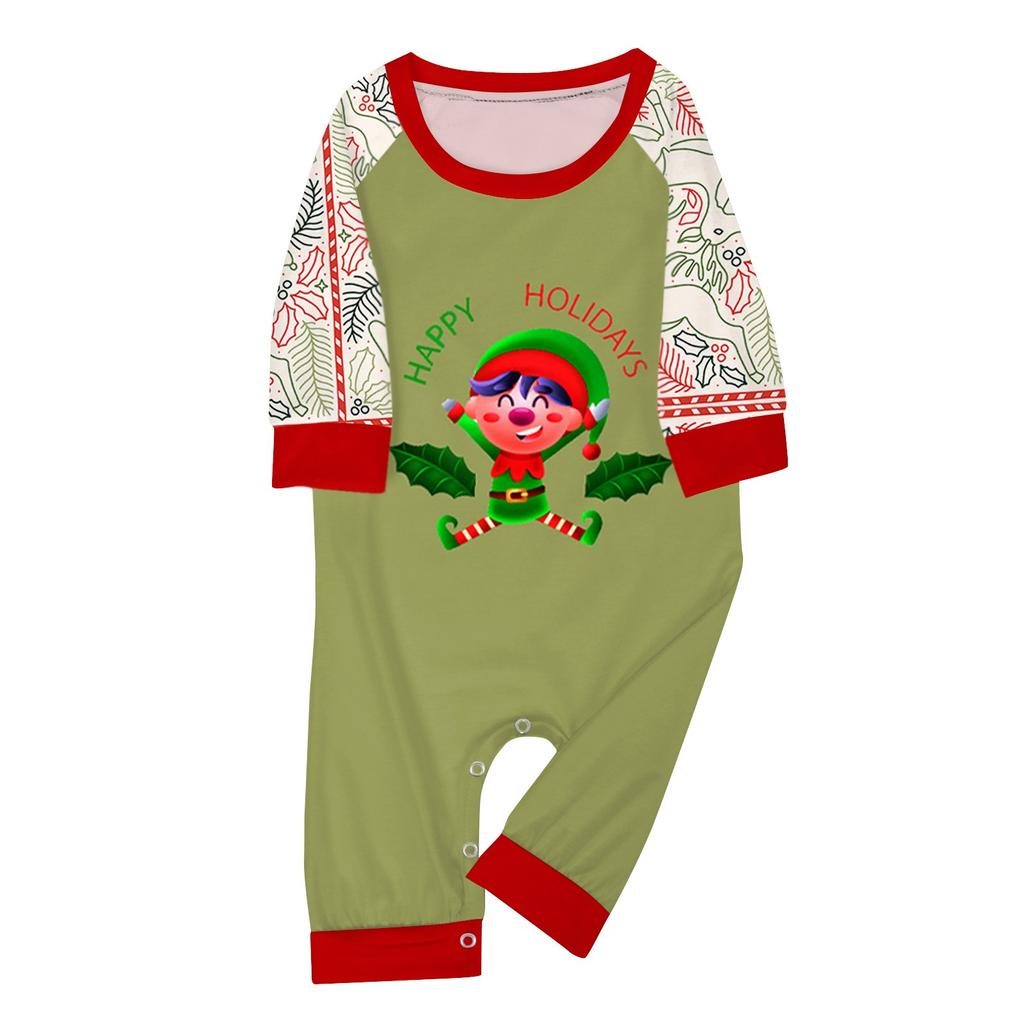 Рождественский комплект для семьи, родителей и детей, предметы интерьера, рождественская пижама, комплект из двух предметов