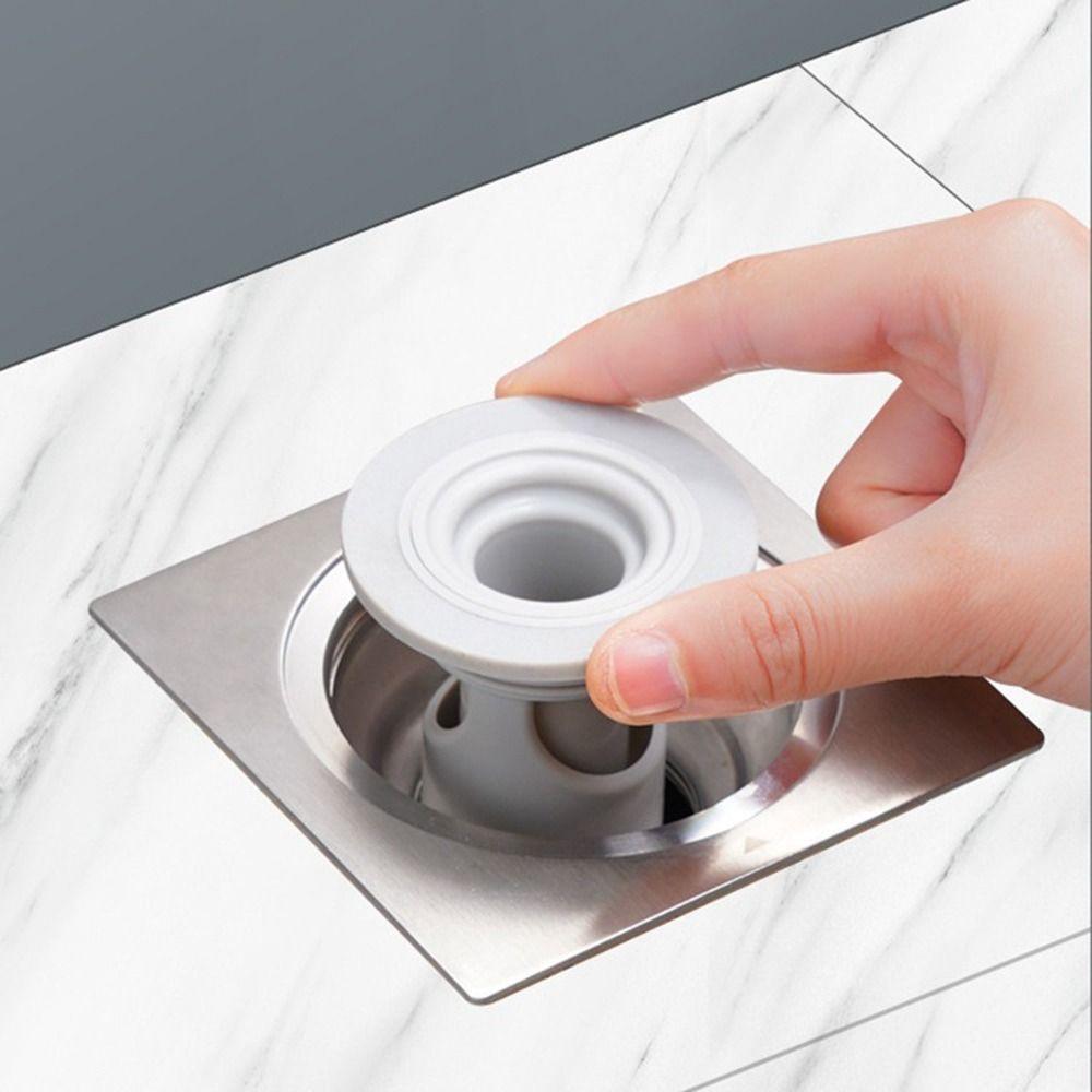 Anti-odor Shower Floor Drain Core Anti-clogging Drain Filter Plug for Bathroom Toilet