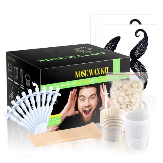 Hair Remove Kit Painless Long-lasting Fast Effect Uprooting Hot Film Hard Wax