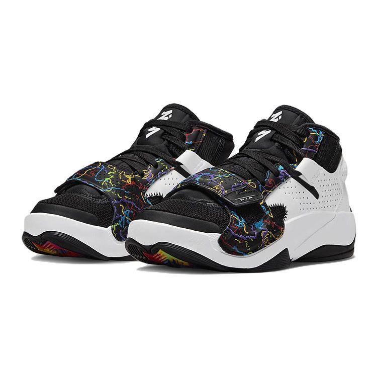 Кроссовки Air Jordan Zion 2 GS Noah для детей Черный/Зеленый-Страйк/Ярко-Малиновый DV1003-003