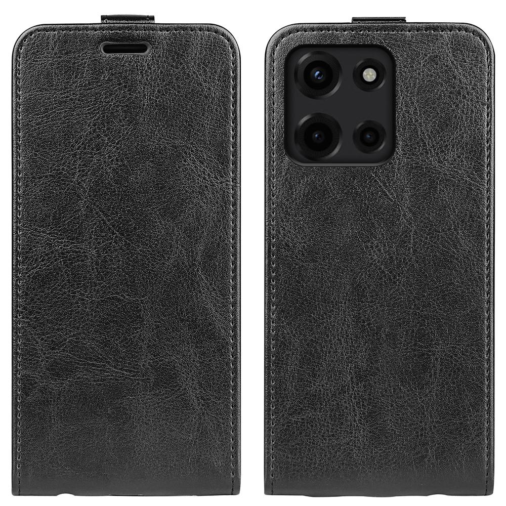 For Motorola Moto G 5G (2025) Case with Card Slots Vertical Flip Leather Phone Cover