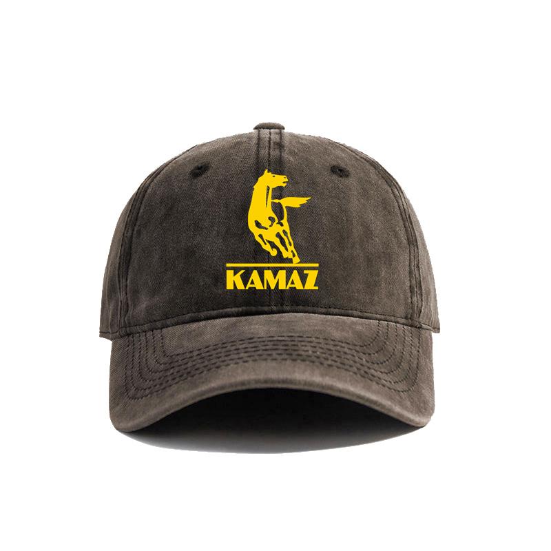 Кепка-бейсболка Kamaz Летняя Потертая Папина Шляпа Унисекс Для улицы Регулируемая Кепка Для женщин Унисекс MZ026