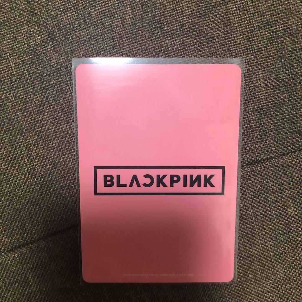 [USED] BLACKPINK Jisoo Trading Card DVD Album 2019-2020 Live