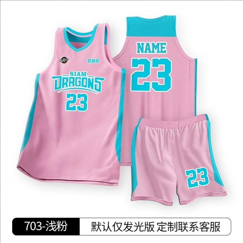 Kids Basketball Uniform Set Quick Dry Jersey Tank Top Team Sports Practice Game Youth Athletic Wear