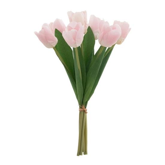7 шт. имитация тюльпанов, реалистичный красивый искусственный букет цветов для украшения дома, свадьбы, вечеринки