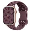 Suitable for applewatch apple s10 generation watch iwatch987SE hollow dog paw bone silicone strap