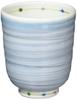 Hasami Ware Lightweight Teacup Colored Dot Microwave and Dishwasher Made In 14779 (Large), Pattern, Blue, Safe, Japan,