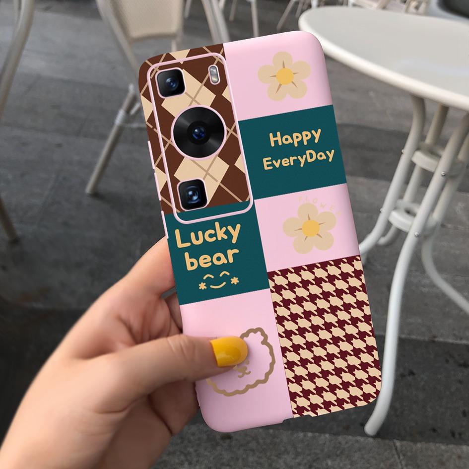 Чехол для Huawei P60 Pro 2023 Новые модные узоры Тонкая задняя крышка для Huawei P60 LNA-LX9 P 60 P60 Art Мягкий чехол для телефона Coque