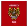 Fan Originals Mens United Wembley 1958 Crest Polyester V Neck T-Shirt