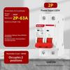 Circuit Breaker C-Type Miniature Circuit Breaker Mcb Click Hardware Miniature Household Air Circuit Breaker