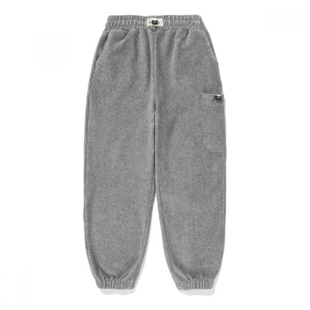 Bluetail Pants Melange Gray Side Pocket Azi4pt03mg