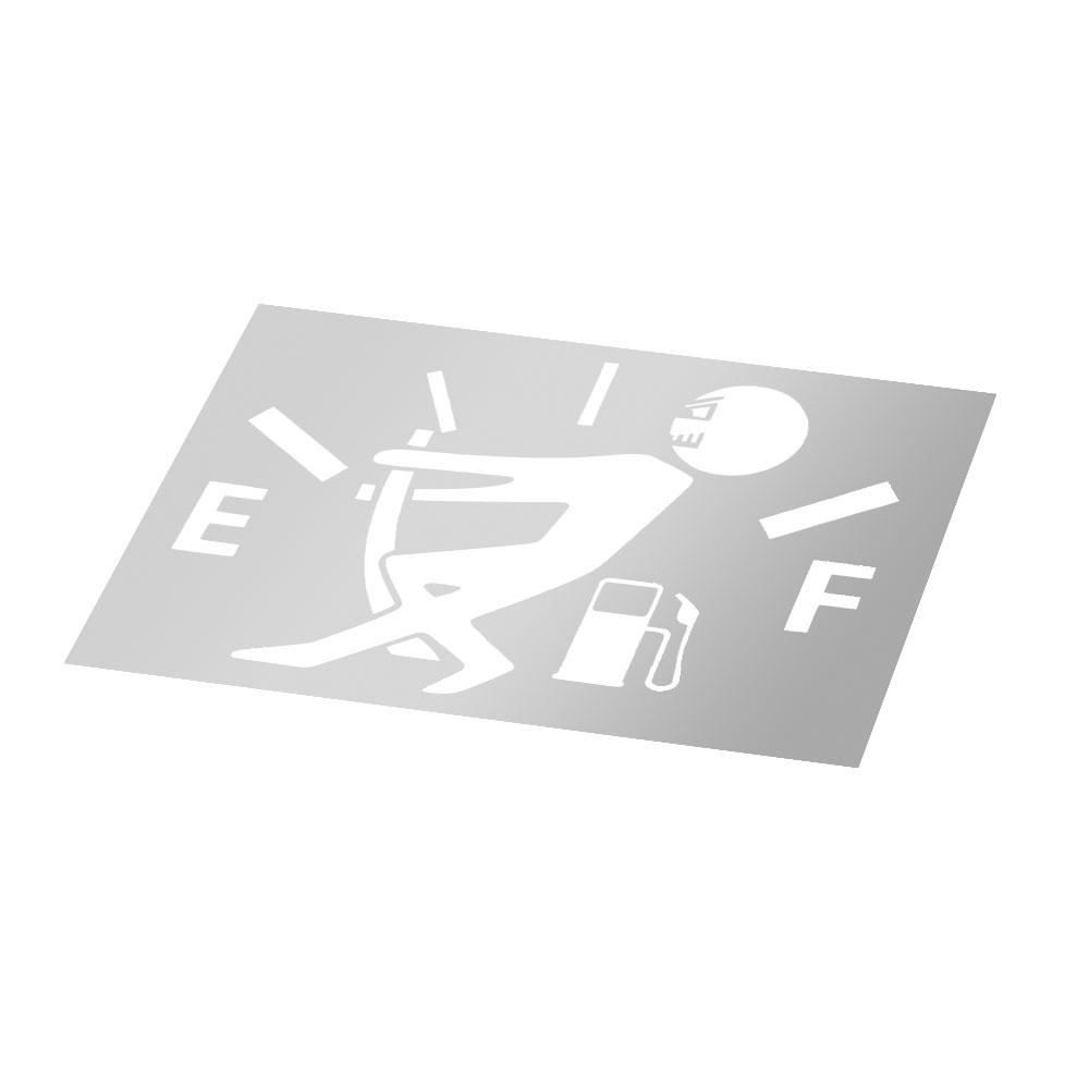 Забавная наклейка на автомобиль Pull Fuel Tank Pointer Decal для Toyota Prado 120 Land Cruiser C-HR Yaris Auris Hilux Corolla Camry RAV4