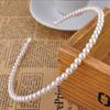 Korean Beads Imitation Pearl Hair Hoop Fashion Sweet Chic Headbands Ornaments
