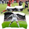 Printing Digital Football Bed Set Single Double King Duvet Cover Pillowcase