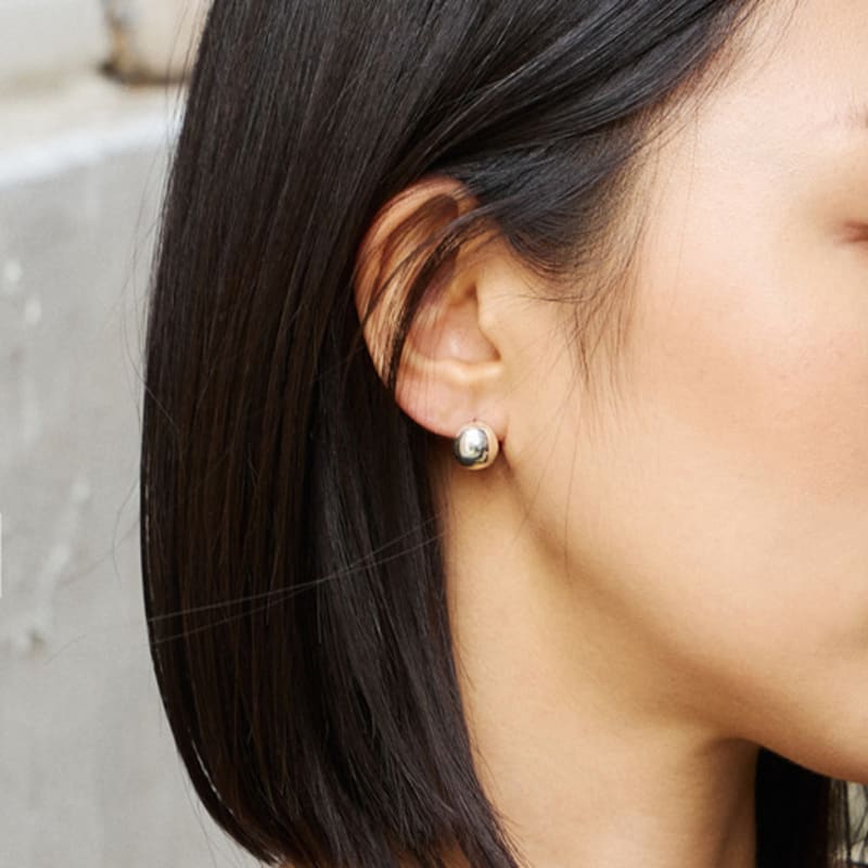 SULTANA Ball Onetouch Earring 10mm