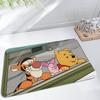 W-Winnie-T-The Pooh Floor Mats Home Laundry Rug Carpet For Living Room Decor Lounge Area Anti-slip Foot Mat Entrance Doormat