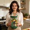 Банка для салата с вертикальными слоями, стаканчики для заправки с герметичной крышкой, сохраняет салаты свежими и хрустящими, контейнер для приготовления еды