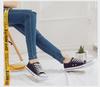 Women's Breathable Korean Street Style Canvas Shoes - Versatile Low-Top White Sneakers
