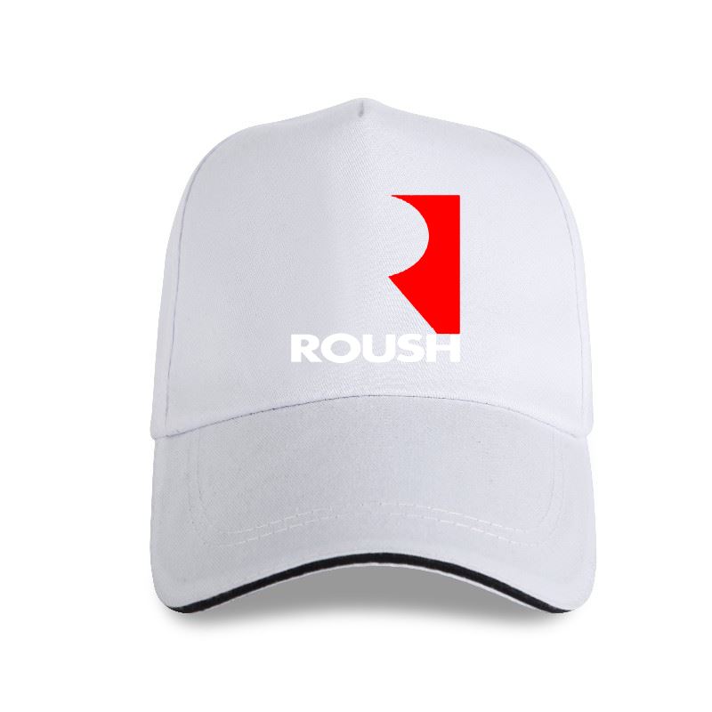Новая модная черная бейсболка унисекс с логотипом Roush Racing, размеры от S до 3XL