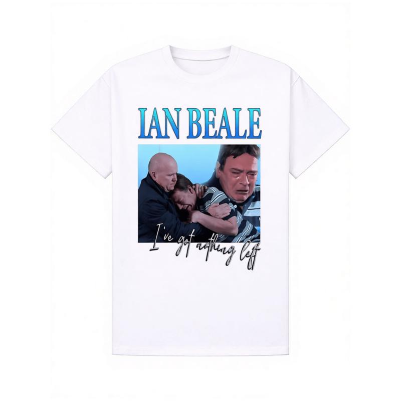 "I've Got Nothing Left" Ian Beale T-Shirt Hoodie Sweatshirt,Unisex Baggy Boyfriend Fit Retro TV Graphic Top (UK Sizing)Oversized/boyfriend cut with