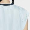 Nike Sportswear Collection Pullover Breathable Dopamine Oversized Crew Neck Sleeveless T-Shirt Women Tops Glacier-Blue FV7550-474