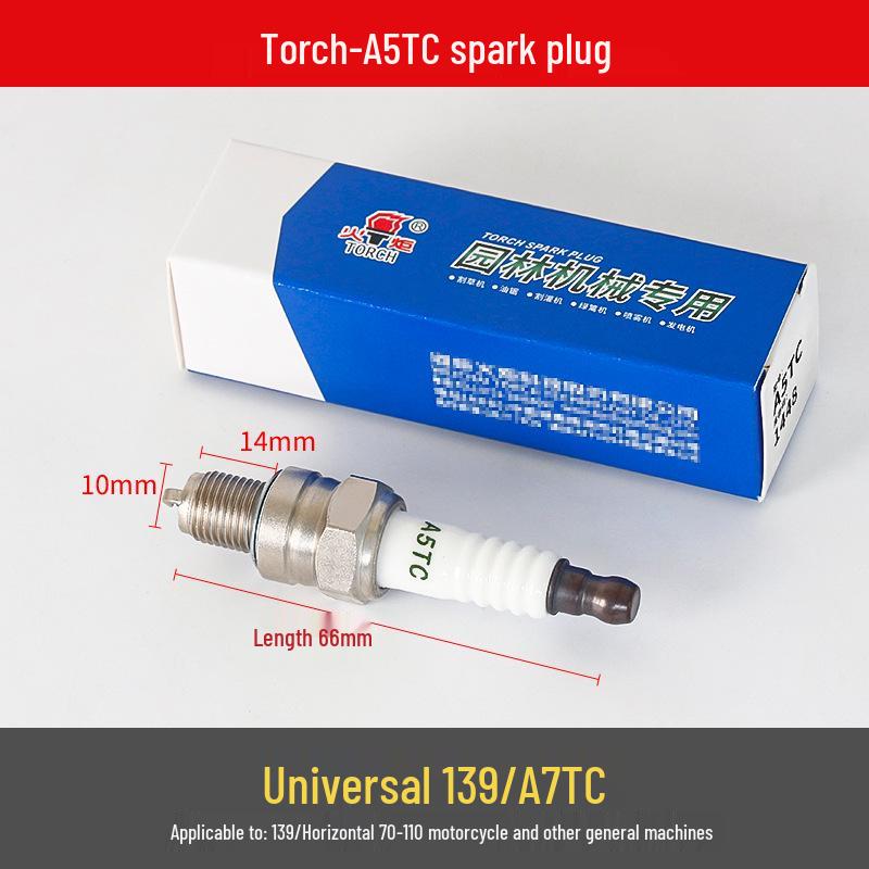 Свечи зажигания и форсунки 168F/190F для двигателей бензопил, генераторов и газонокосилок