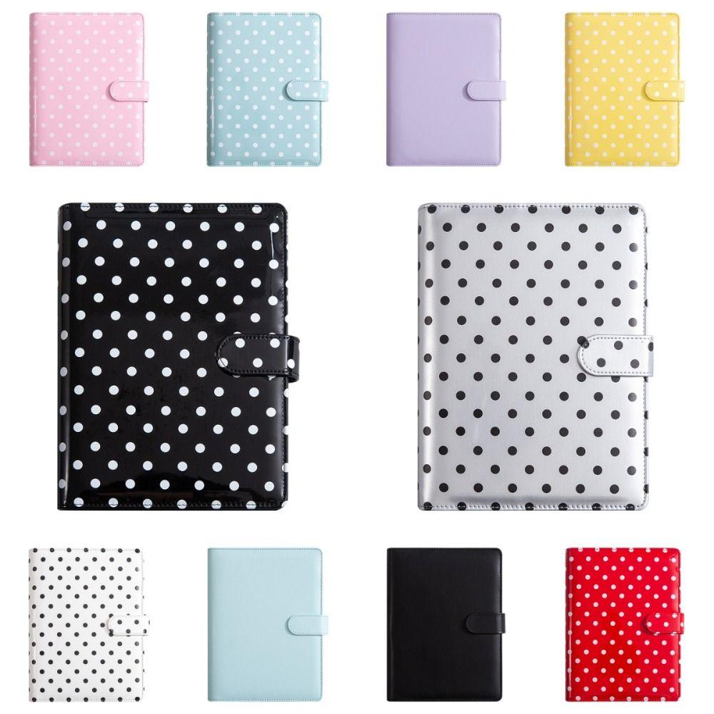 Colorful A5 Soft Budget Binder Planner PU Money Saving Envelope Budget Planner