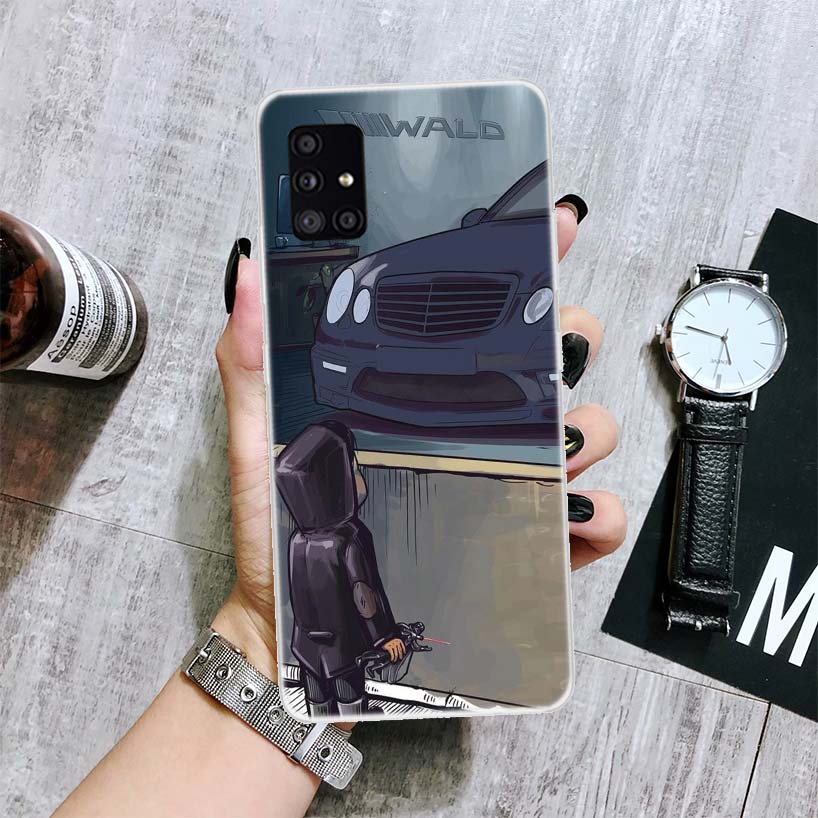 Чехол для телефона Boy See Sports Car Jdm Drift для Samsung Galaxy A52 A53 A12 A13 A22 A23 A32 A33 A72 A73 A42 A02S A03S 5G A50S C