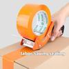 Comfortable Handle Tape Dispenser Box Packaging Sealing Tape Dispenser Capable 5cm Width Handheld Transparent Tape Cutter
