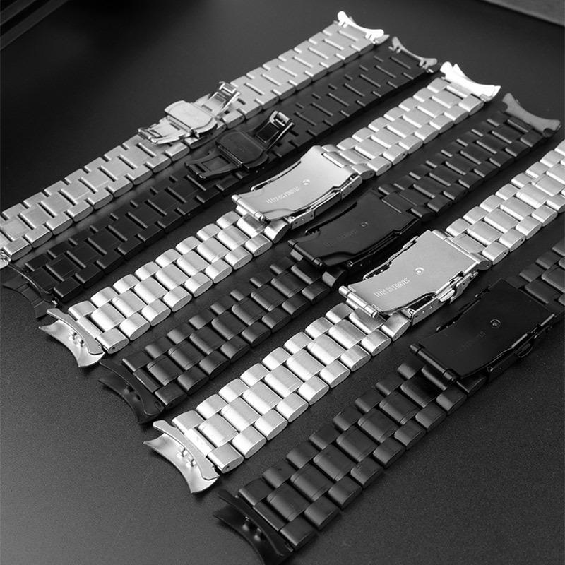 Ремешок из нержавеющей стали Для Casio MTP-1375 EFV-540 500 EFS-S510 EFR-303 Универсальный металлический ремешок для часов 20 мм 22 мм Браслет наручный