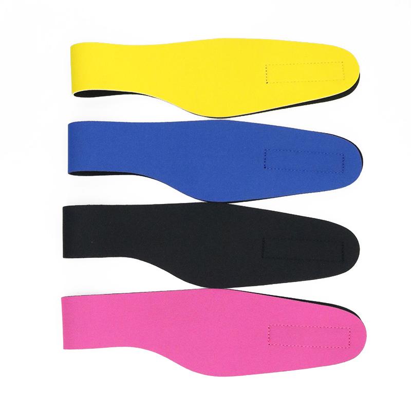 Регулируемая водонепроницаемая повязка на уши для плавания из неопрена, повязка на голову для дайвинга, мягкая, разных цветов, с берушами, для водных видов спорта