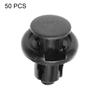 50pcs Front And Rear Guard Car BodyBumper Clip Buckle Rivet Retainer Trim Moulding for Honda