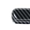 Carbon Fiber Color Car Seat Headrest Pillow Button Cover Stickers For Mercedes Benz C Class W206   Interior Accessories
