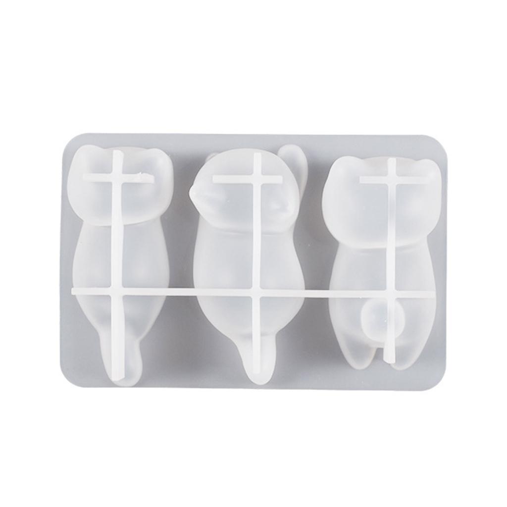 Подвески Формы Брелок Ювелирные Изделия Форма Маленькая Форма Кошки Силиконовые Формы для Брелоков Силиконовый Материал Инструменты для Ручной Работы