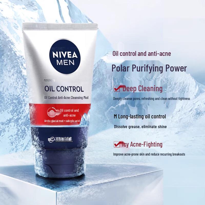 Nivea Мужское очищающее средство для контроля жирности и борьбы с акне