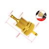 Motorcycle Universal Aluminum Alloy Sheel Copper Core Oil Filter Fit For Dirt Pit Bike Gasline Fuel Filter