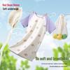 Hodohome Girls' Pure Cotton Summer Sleepwear Dress