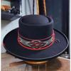 Pure Wool Top Hat Fashion European And American Ethnic Style Wool Hat Wool Top Hat
