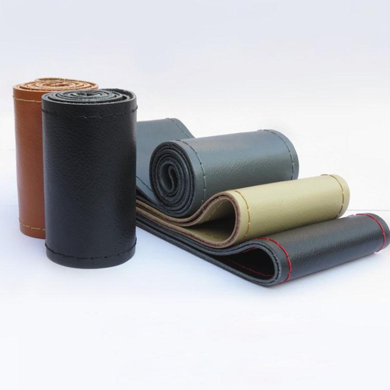 36 38 40 см, вышитый вручную чехол на рулевое колесо автомобиля из натуральной кожи своими руками с игольной нитью