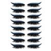 8 Pairs Lazy Eye Shadow Eyelash Patch Waterproof Glitter Eyeshadow Eyelashes Makeup Stickers Eye Makeup Stickers with False Lashes Shadow
