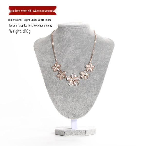 Подставка-манекен для демонстрации подвесок и ожерелий Держатель для украшений