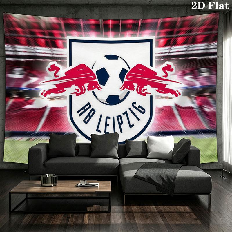 RB Leipzig Wall tapestry, aesthetic printed fabric blanket, suitable for bedroom, living room, and home decor.