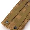 Сумка для магазинов Molle из нейлона 1000D, тактическая кобура для двух магазинов.