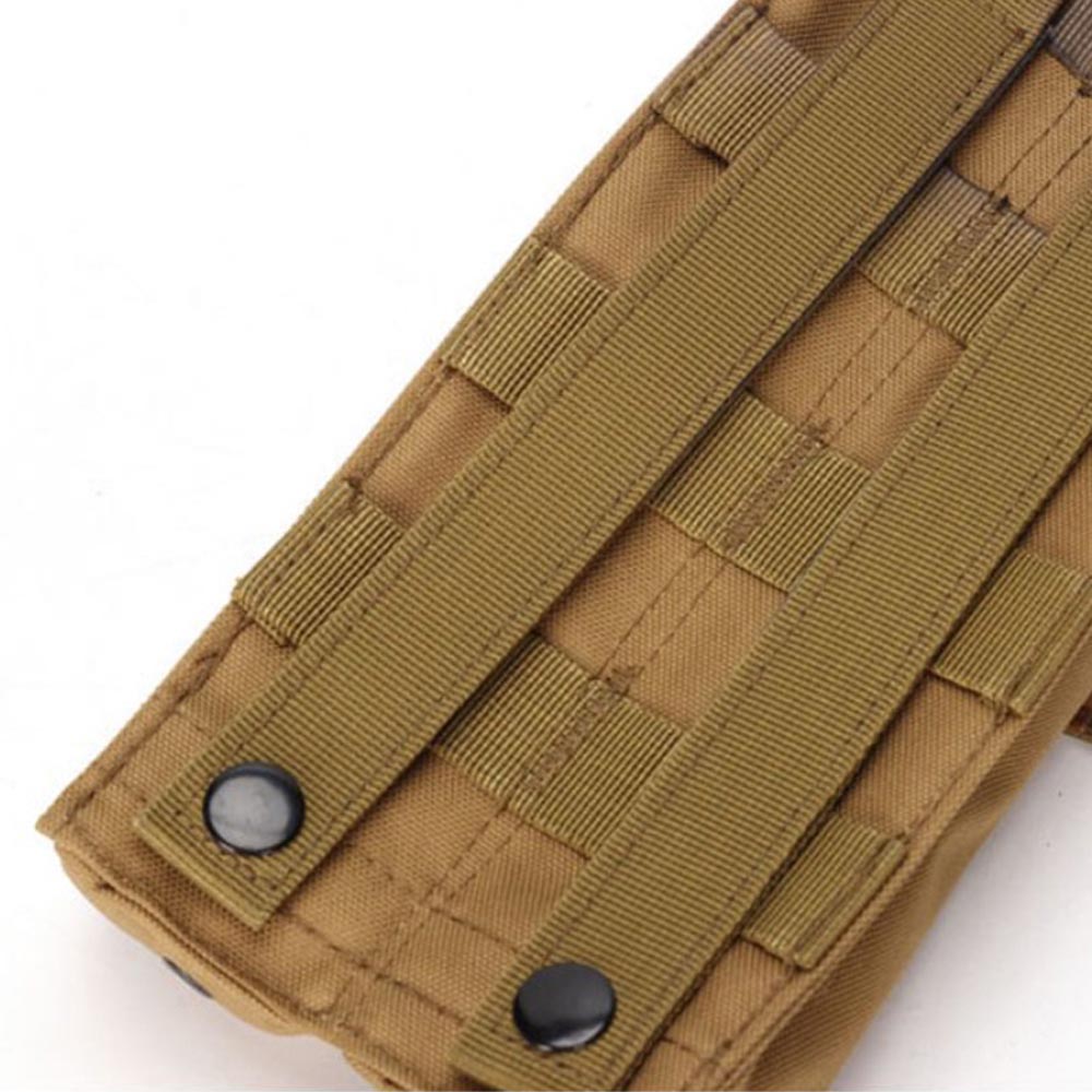 Сумка для магазинов Molle из нейлона 1000D, тактическая кобура для двух магазинов.