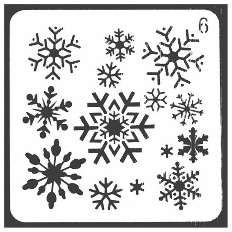 Полезный альбом, кружевная линейка, рождественское ремесло, практический шаблон для рисования, рисунок, полый трафарет «сделай сам»