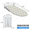 Wall Mounted Folding Ironing Board, Household Portable Stable Ironing Mat for Clothes Bed Hat - Space-Saving Storage Design