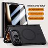 Luxury Skin Sensitive For Magnetic Magsafe Phone Case, For iPhone Ultra Fold Case High-Definition privacy Screen Protector Cover