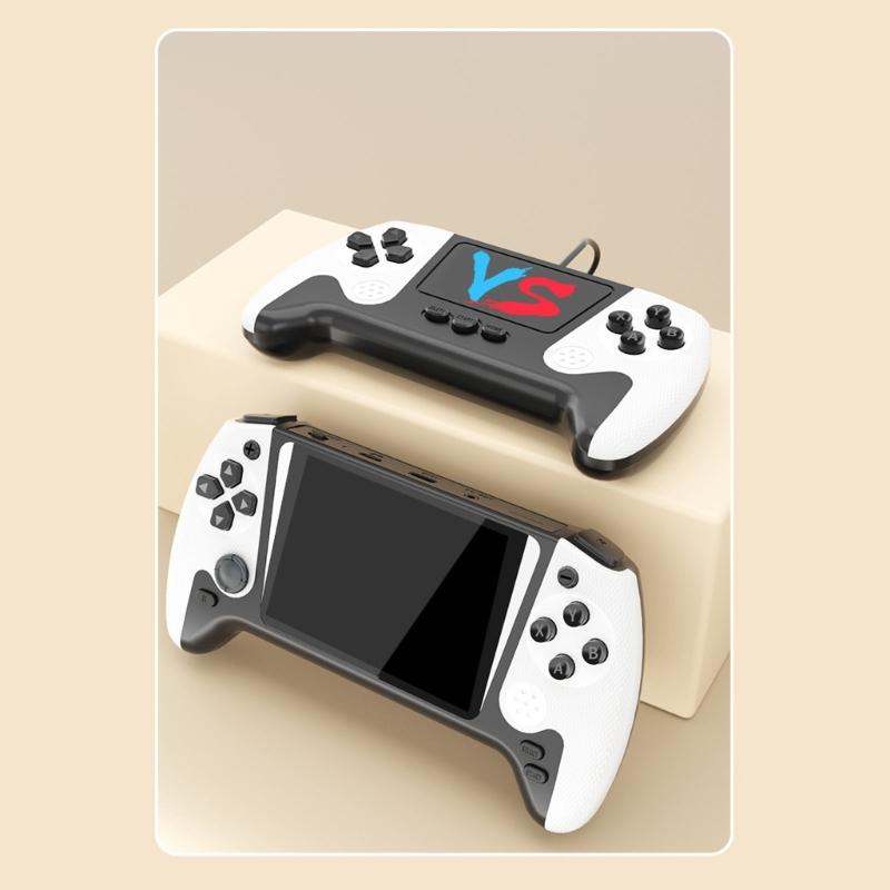 Портативная ручная игровая консоль с 3,5-дюймовым экраном для игры одного/двух игроков и предустановленными классическими играми