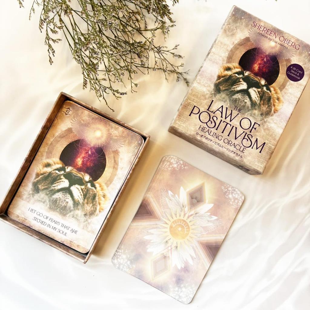 The Law of Positivism Healing Oracle Fortune Telling Oracle Cards (Oracle Card Series) with Japanese Instructions